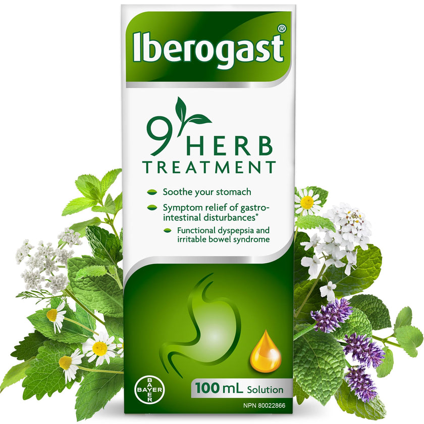 Iberogast 9 Herb Gut Health Treatment - Naturally Sourced Extracts, Gut Supplements For Women And Men, Digestive Supplements To Relieve Gastrointestinal Disturbances And IBS Symptoms,100ml 🍁 All In One Marketplace Canada