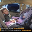 EcoNour Car Window Shades for Baby (4 Pack) - 20