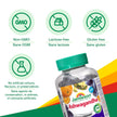 Jamieson Ashwagandha Gummy, 3000 mg, 90 Citrus Grape Gummies, Helps Increase Resistance to Stress and Improve Memory. Non-GMO, No Artificial Colours, Flavours, or Preservatives, 60 Gummies 🍁 All In One Marketplace Canada