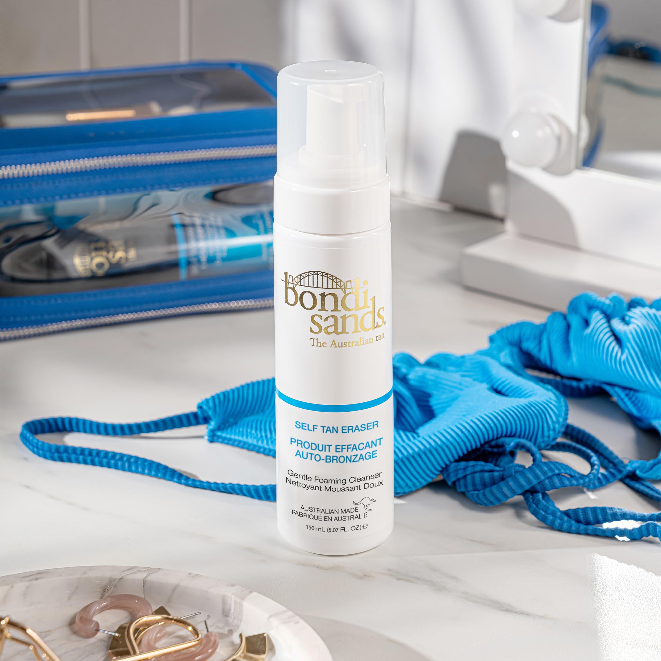 Bondi Sands Self Tan Eraser, Moisturizing, Cleansing, Gentle Formula Removes Self-Tanner and Preps Skin for Reapplication, Vegan + Cruelty-Free, 150mL 🍁 All In One Marketplace Canada