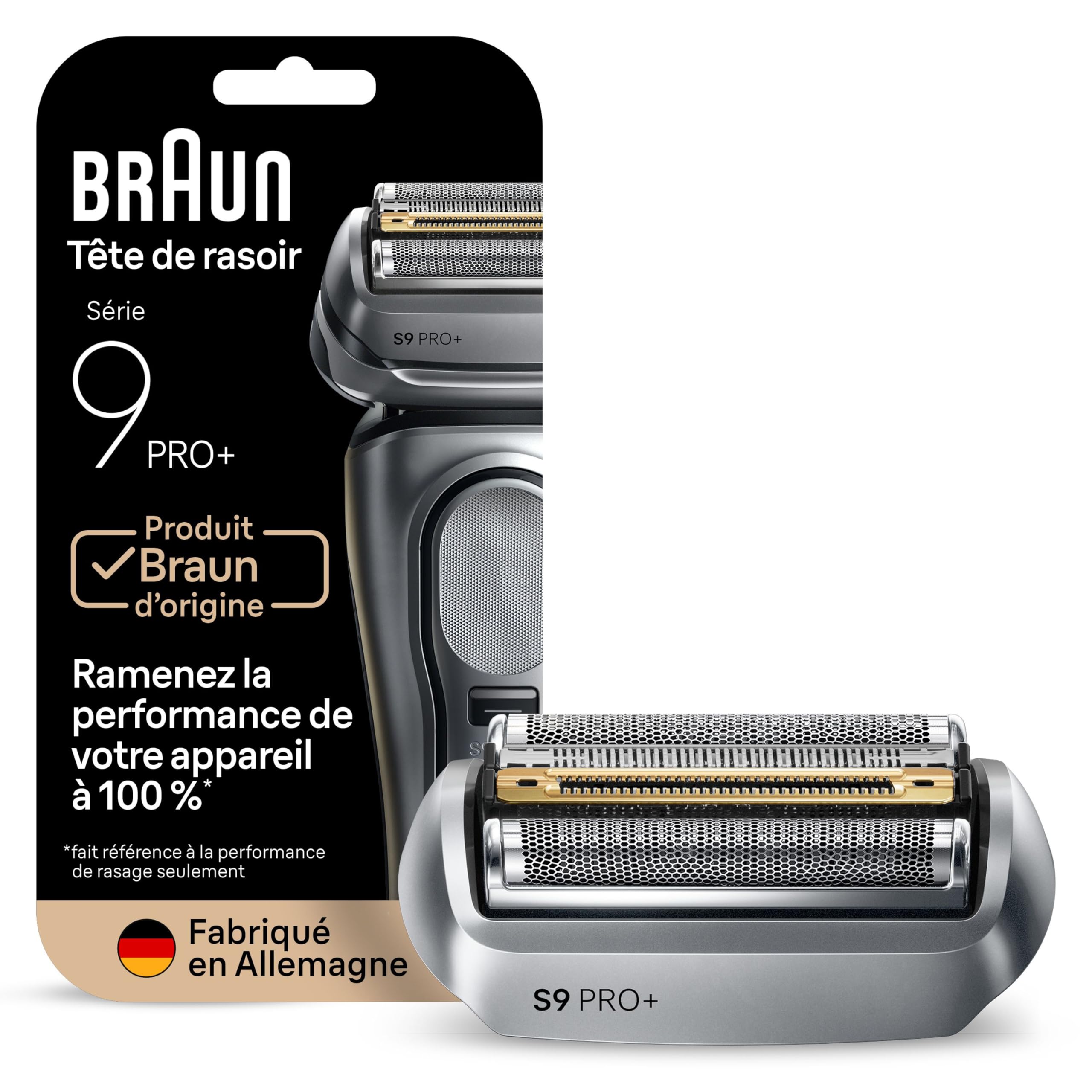 Braun Series 9 Replacement Head, Electric Razor Men, Original Replacement Head Series 9 96M, Silver 🍁 All In One Marketplace Canada