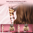 Mythsight StyleVibe 6-in-1 Air Styler, Hair Dryer & Blow Dryer Brush with Auto Wrap Curl L/R, Fast Drying, Smooth Blowouts, Root-Lift Volume, No Heat Damage Frizz-Free Thermal Brush with Travel Bag 🍁 All In One Marketplace Canada