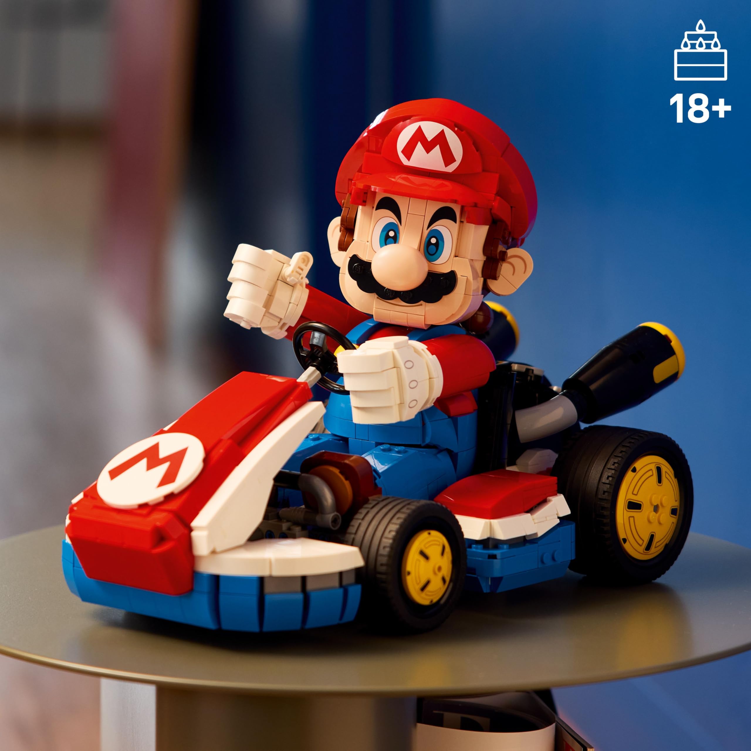 LEGO Super Mario: Mario Kart – Mario & Standard Kart 3D Puzzle for Adults - DIY Book Shelf & Room Decor for Men & Women, Ages 18+ - Arts & Crafts for Adult Gamers - Birthday Gift Idea - 72037 🍁 All In One Marketplace Canada