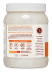 Nutiva Organic Steam-Refined Coconut Oil, 1.6 L, Non-GMO, Fair Trade | Vegan, Keto & Paleo, Neutral Flavor and Aroma for Cooking & Natural Moisturizer for Skin and Hair 🍁 All In One Marketplace Canada
