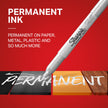 Sharpie Metallic Permanent Markers, Fine Point, Silver, 12 Count 🍁 All In One Marketplace Canada