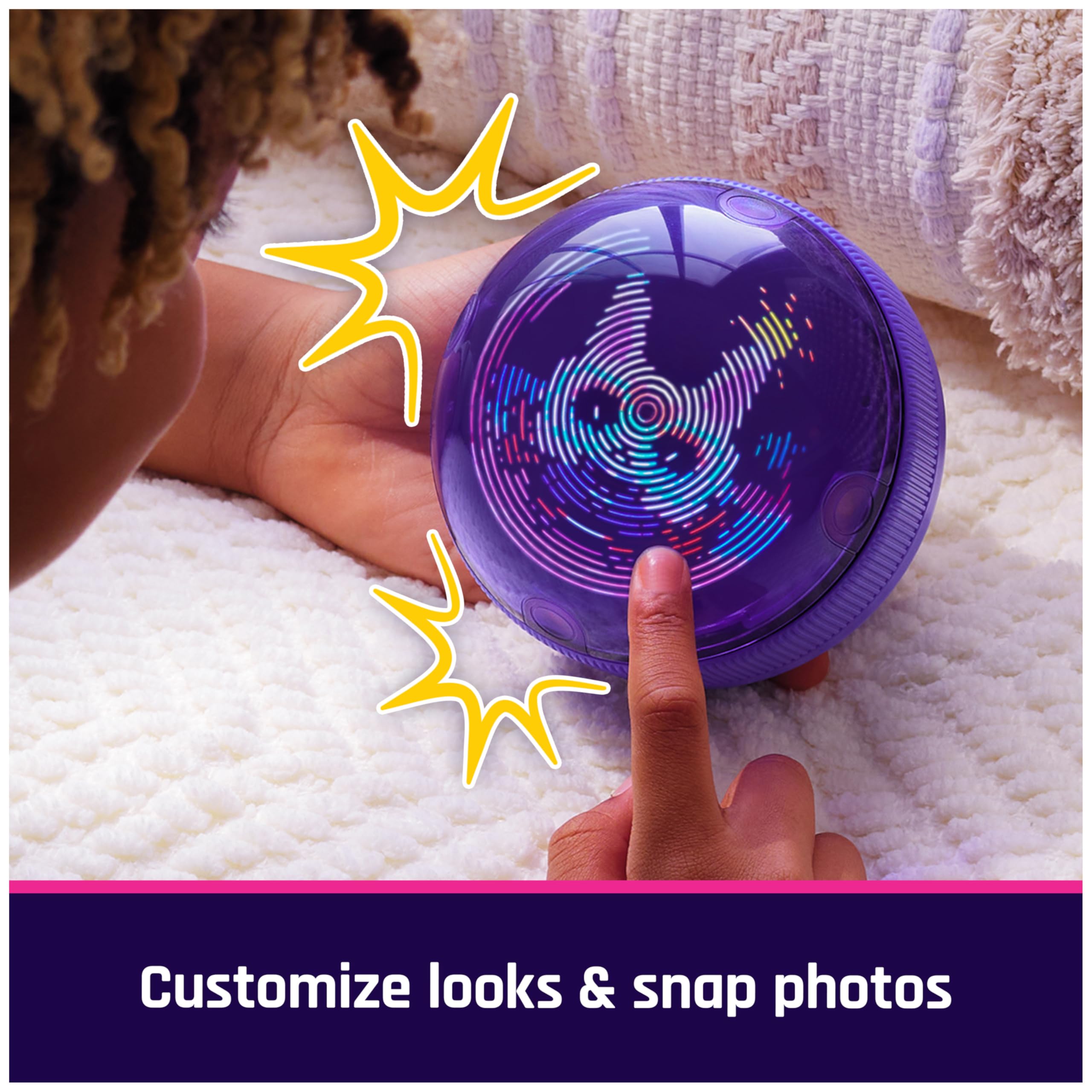 BITZEE, Hamster Ball Interactive Toy Hamster with Over 20 Hamsters Inside, Rolls & Reacts to Touch, Digital Pet Girls Toys & Boys Toys for Ages 5 and up 🍁 All In One Marketplace Canada