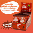 GoBeanz Crunchy Roasted Edamame, Tasty Smoked BBQ, High Protein Healthy Snack, For Adults & Kids, 20 Single Serve Packs, Low calorie, Low Sugar Plant Based, Salty Snacks 🍁 All In One Marketplace Canada