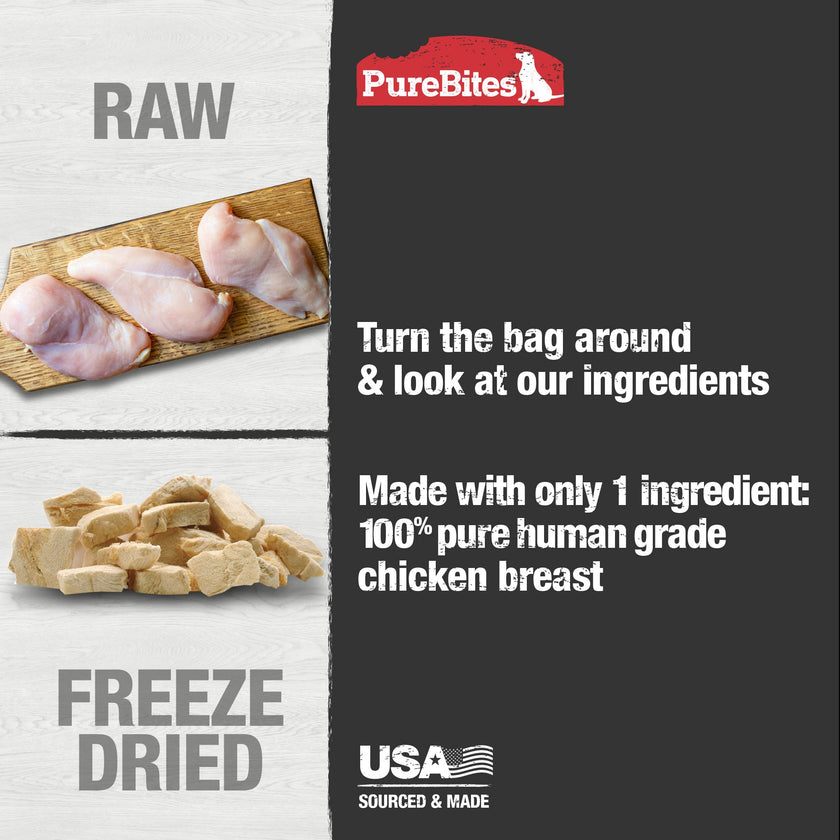 Purebites Chicken Breast for Dogs, 11.6Oz / 330G - Super Value Size(Packaging May Vary),330 g (Pack of 1) 🍁 All In One Marketplace Canada