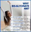CanPrev Magnesium Bisglycinate Ultra Gentle 240g Powder 48-Servings - 400mg of Pure Elemental Magnesium Per Scoop - Chelated Complex - Muscle Health, Calm, Relaxation, Bone Health and Cramp Relief 🍁 All In One Marketplace Canada
