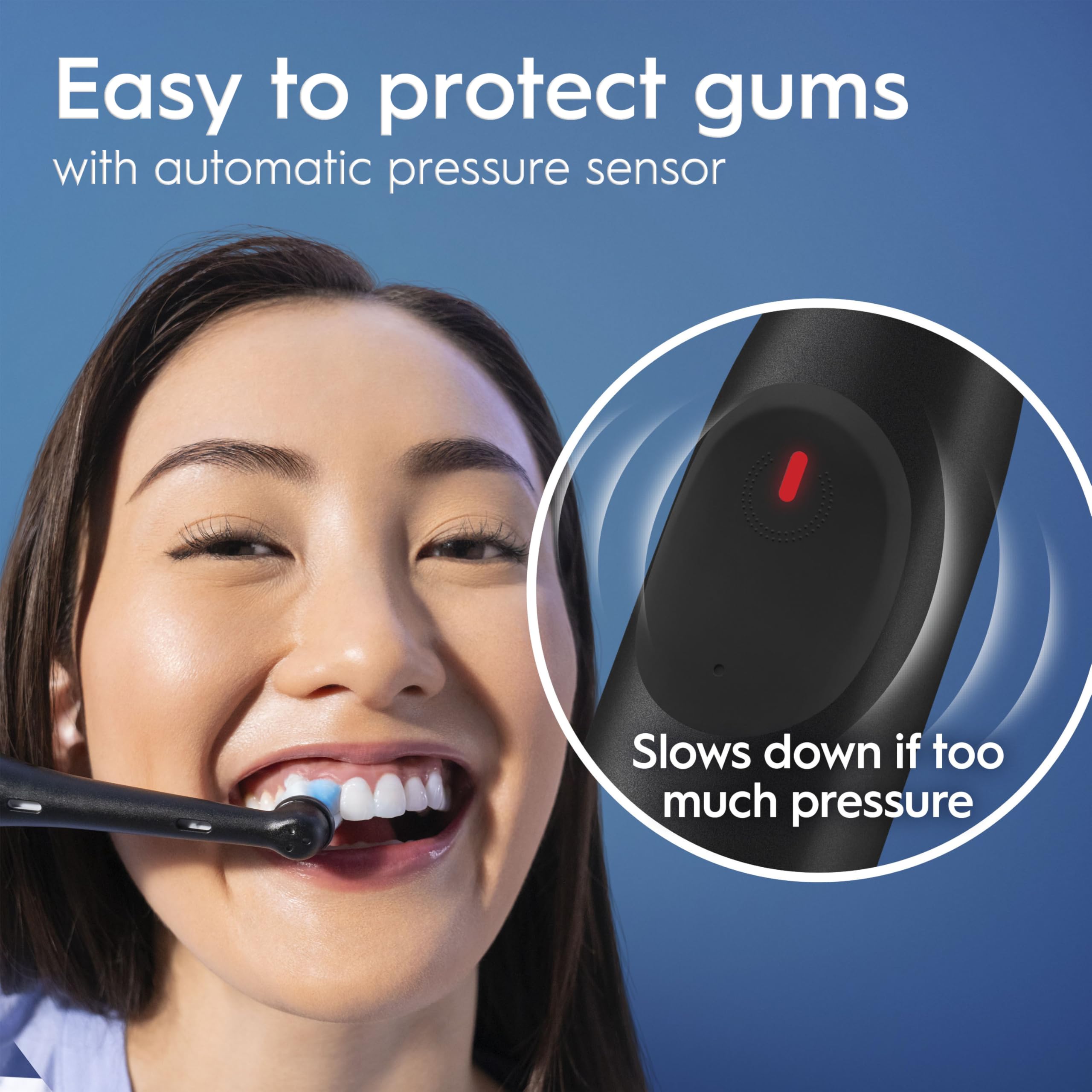 Oral-B iO2 Electric Toothbrush, for an Easy Switch to Electric, Night Black, Rechargeable Electric Toothbrushes, iO Series 2 Starter Kit with 1 Power Toothbrush and 2 Brush Heads 🍁 All In One Marketplace Canada