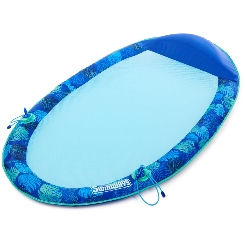 Swimways Elite Spring Float Hammock Pool Lounger, Inflatable Pool Floats Adult with Fast Inflation, Pool Hammock for Adults up to 250 lbs 🍁 All In One Marketplace Canada