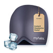 MyHalos® Migraine Relief Cap - Wearable Ice Pack Cold Wrap Hat -Reusable Cold Therapy Headache Cap & Migraine Cap, for Tension Headache Relief and Sinus Pressure - Form-Fitting Cold Compress Head Wrap 🍁 All In One Marketplace Canada