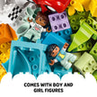 LEGO DUPLO Classic Deluxe Brick Box 10914 Starter Set - Features Storage Box, Bricks, Duplo Figures, Dog, and Car, Creative Play, Great Early Learning Toy for Toddlers Ages 18+ Months 🍁 All In One Marketplace Canada
