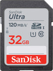 SanDisk 32GB Ultra SDHC UHS-I Memory Card - 120MB/s, C10, U1, Full HD, SD Card - SDSDUN4-032G-GN6IN 🍁 All In One Marketplace Canada