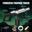 KOACKL Propane Torch Gun - Propane Torch Head with Igniter, Adjustable Flamethrower Blow Torch for BBQ, Searing Steak, Barbecue Tools, Meat Smoker, Cooking, Grill & Charcoal Starter 🍁 All In One Marketplace Canada