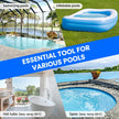 Enhulk Pool Vacuum for Above Ground Pool with Powerful Suction up to 18.5 gallons/min, Running time up to 1H, Handheld Rechargeable Pool Cleaner with a Telescopic Pole, PC10 🍁 All In One Marketplace Canada