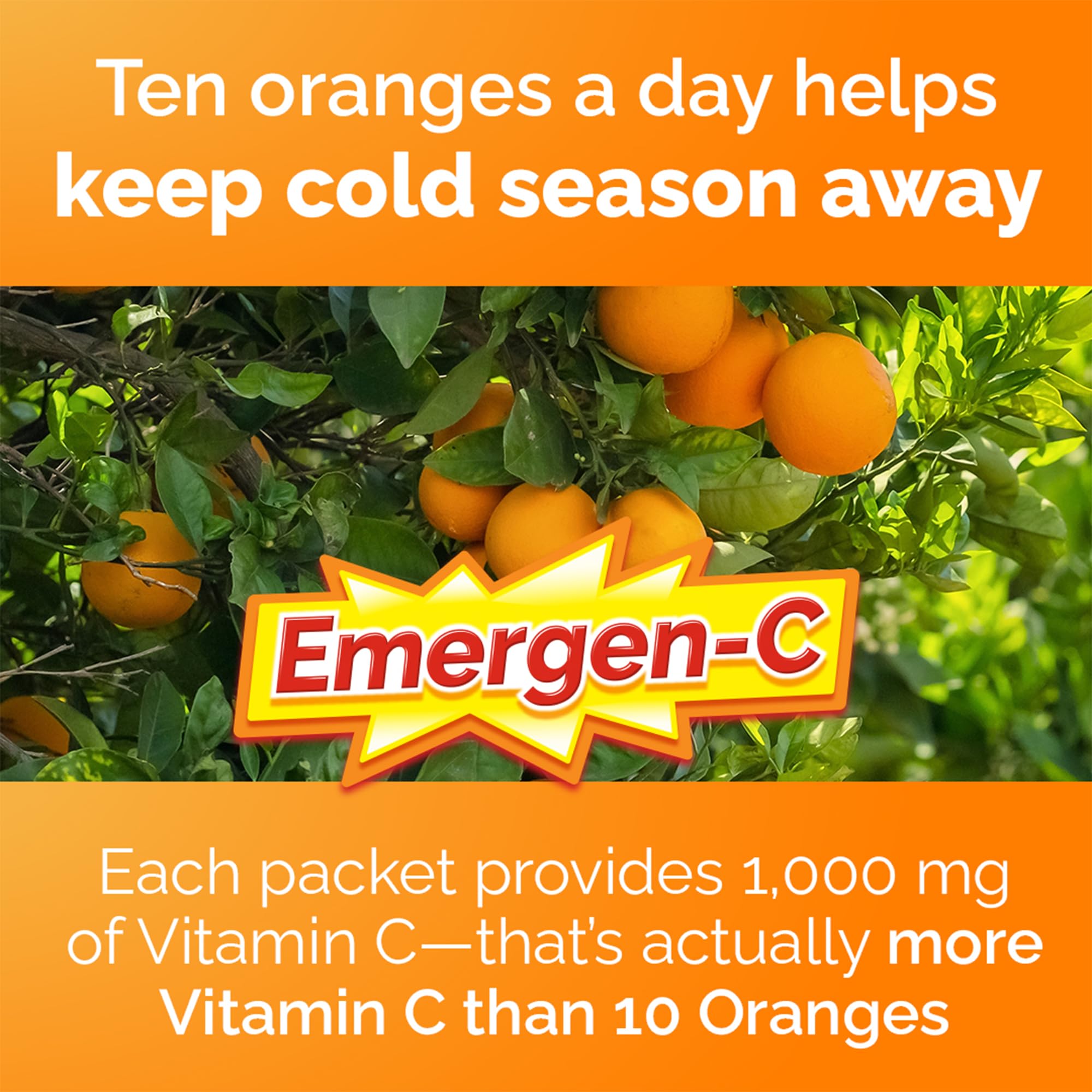 Emergen-C® Raspberry (30 Count), 1000mg Vitamin C / Electrolytes / B Vitamins Mineral Supplement 🍁 All In One Marketplace Canada