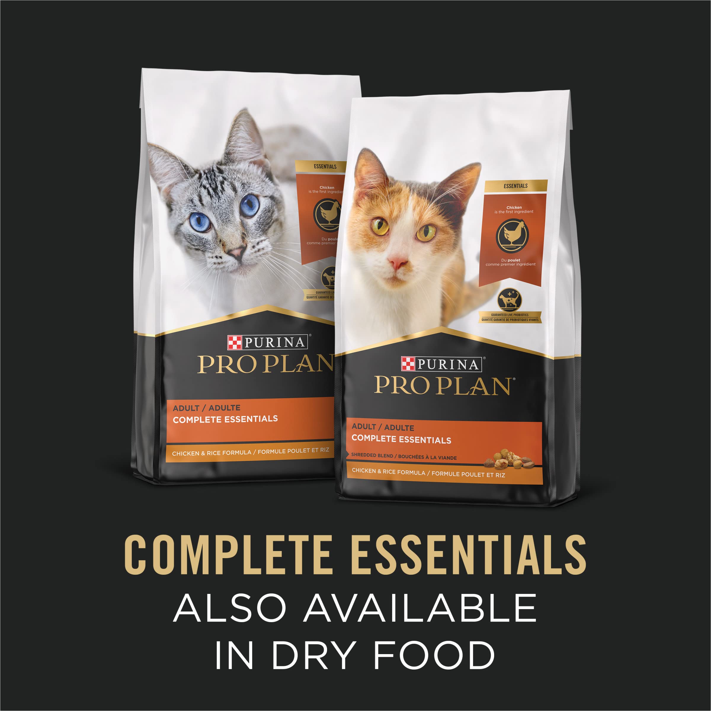 Purina Pro Plan 24 Count Wet Cat Adult Chicken & Turkey Entrees Variety Pack, 3 oz 🍁 All In One Marketplace Canada