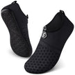 SEEKWAY Water Shoes Women Men Quick-Dry Beach Aqua Socks Barefoot Non Slip Swim Pool Outdoor Surf River Lake Yoga SK001 Black Size 11.5-12.5 W/10.5-11.5 M 🍁 All In One Marketplace Canada