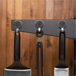 Blackstone 5188 Rear Grease Gate, 3 Magentic Hooks and Tool Holder Combo, Flat Top Griddle Accessories, Stainless Steel Barbeque Cooking Utensil Holder and Grease Guard 🍁 All In One Marketplace Canada