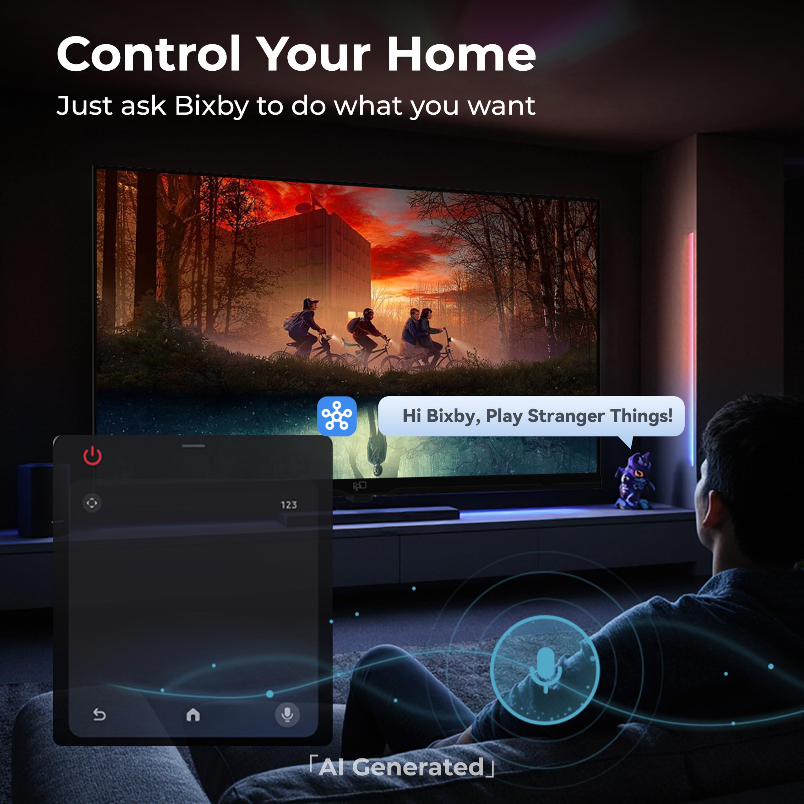 FPD 32 Inch Smart TV 720p HD Powered by Tizen OS Compatible with Samsung TV Plus, Dolby Audio, HDR 10, Gaming Hub, SmartThings, Voice Control, Built-in Miracast, Flat Screen Television (AT32-P1, 2026) 🍁 All In One Marketplace Canada
