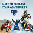 YTX14-BS Battery - Motorcycle Battery, ATV Battery 12V 12AH, UTV, 4 Wheeler, Snowmobile, Powersports Batteries - Compatible with Honda Rancher 350, Buell Blast, Yamaha - Sealed Lead Acid 12 Volt AGM 🍁 All In One Marketplace Canada