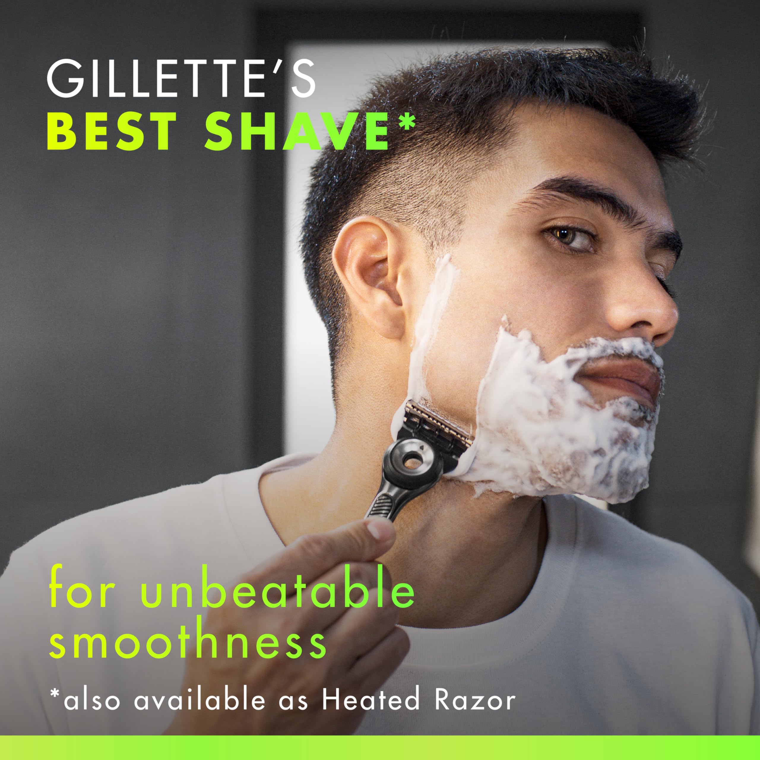 Gillette Labs Razors for Men, Razor Blades Refill, 5-Blade Cartridges, 12 Refills 🍁 All In One Marketplace Canada