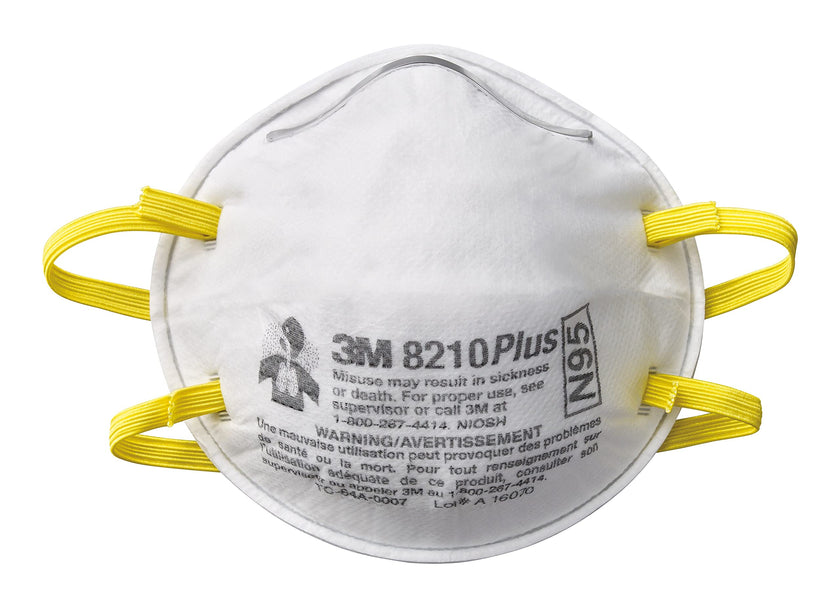 3M 8210 Plus N95 Performance Sanding and Fiberglass Respirator 8210PH40-DC, N95 Mask, 40 Masks 🍁 All In One Marketplace Canada
