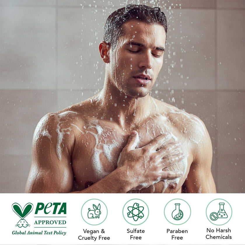 Botanic Hearth Tea Tree Body Wash | Shower Gel - 16 fl oz Helps Nail Conditions Athletes Foot Ringworms Jock Itch & Body Odor Soothes Itching & Promotes Healthy Skin and Feet Naturally Scented 🍁 All In One Marketplace Canada