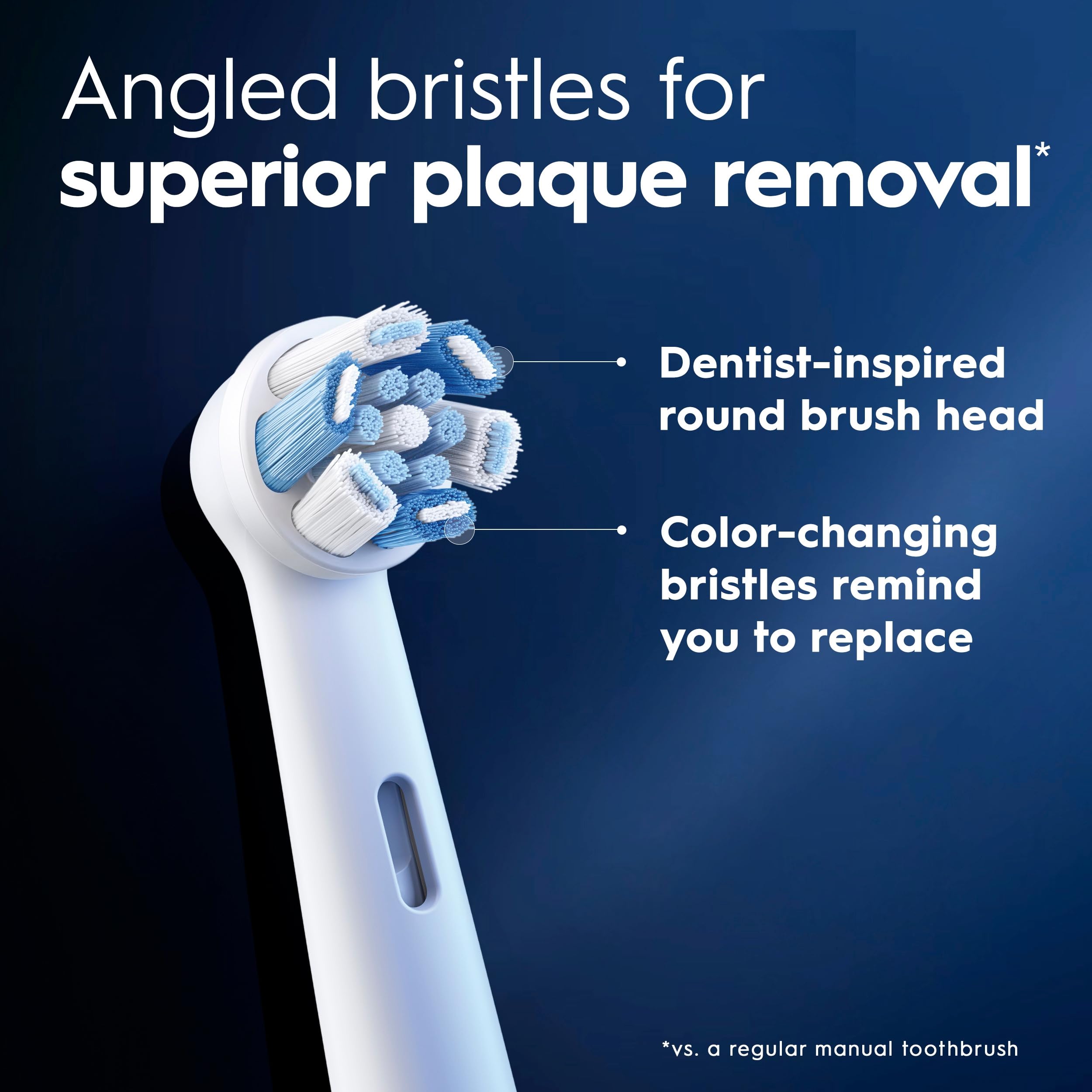 Oral-B iO Series Ultimate Clean Replacement Brush Head for Oral-B iO Series Electric Toothbrushes, White, 2 Count 🍁 All In One Marketplace Canada