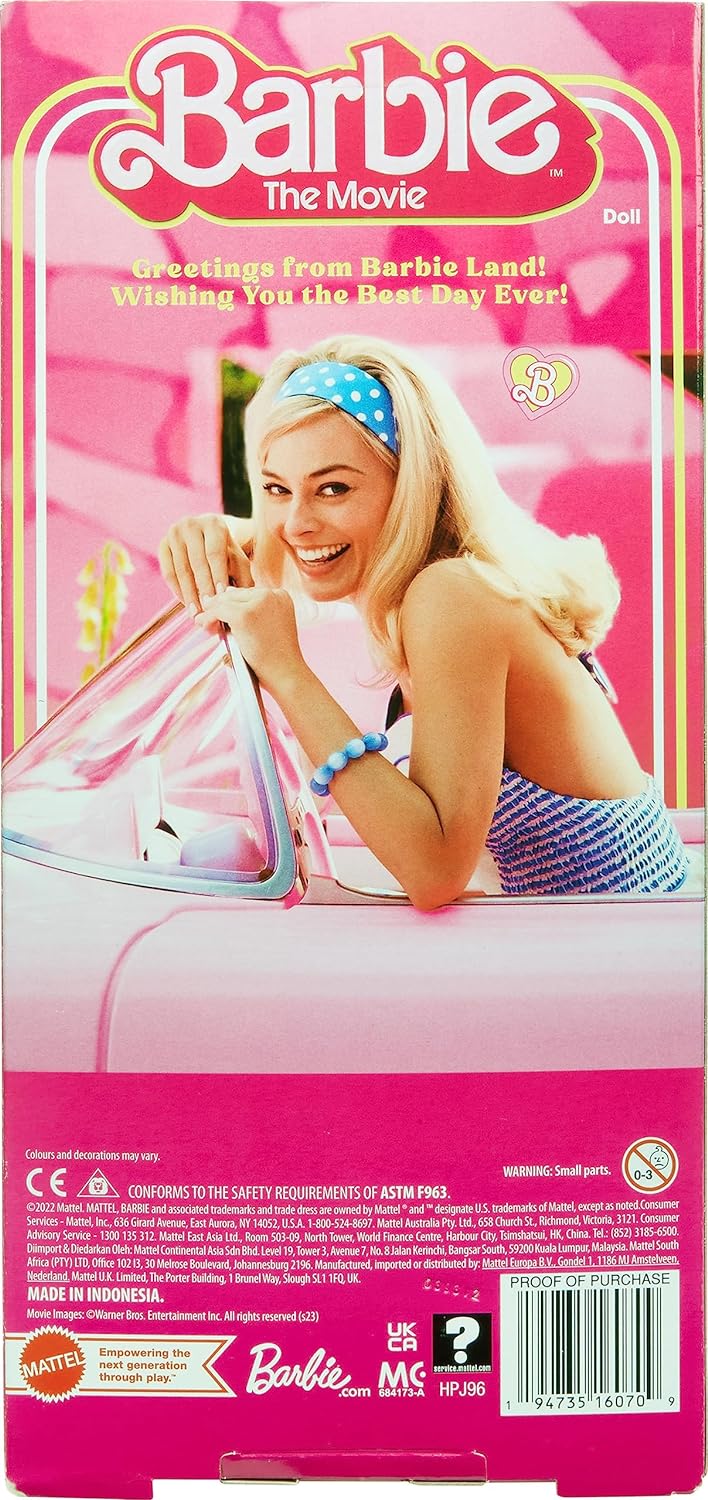 Barbie the Movie Doll Margot Robbie
