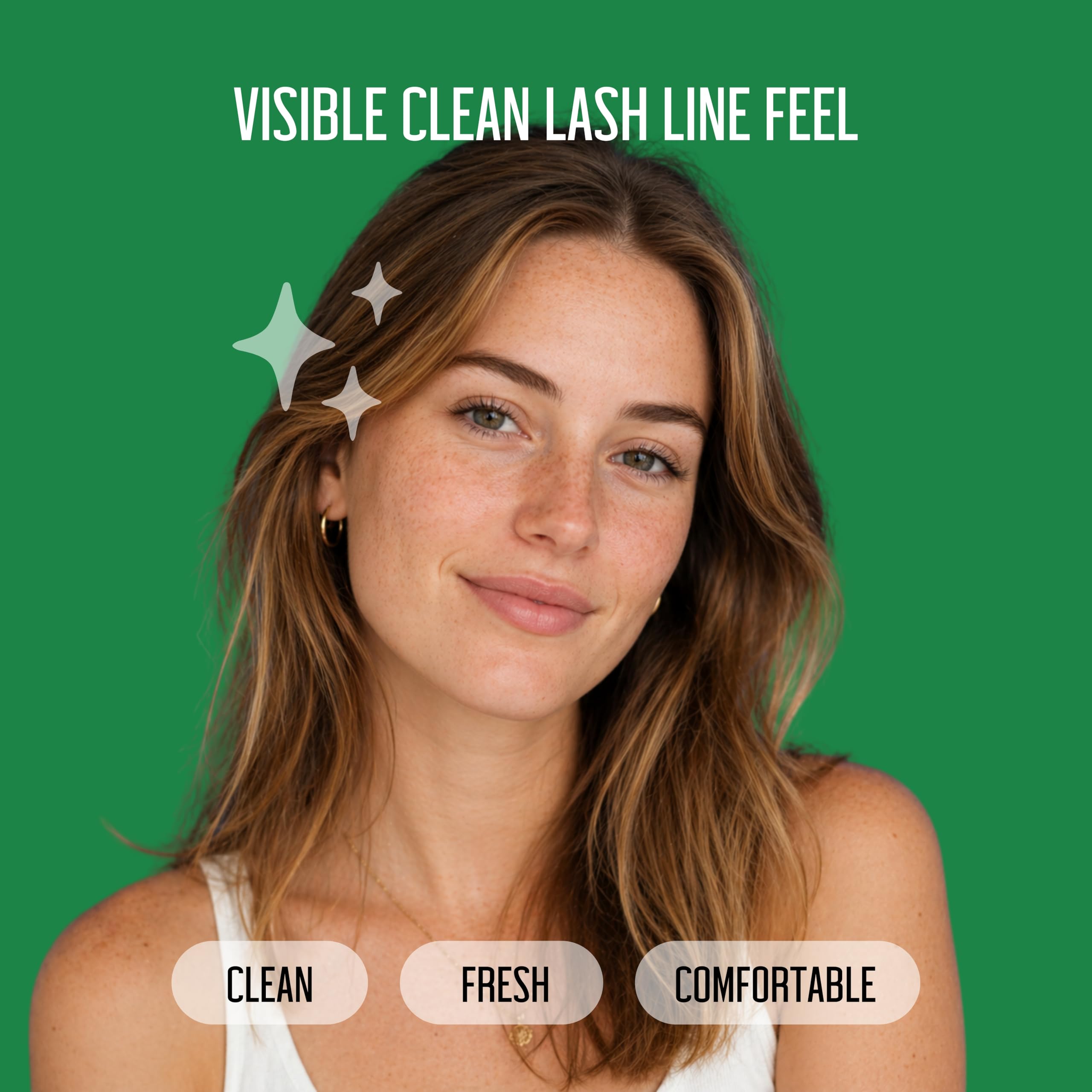 Tea Tree Eyelid Wipes – 100 Tea Tree Oil Eye Wipes for People with Dry Eyes & Allergies – Gentle Eyelid Cleanser with Hyaluronic Acid – Individually Wrapped & Biodegradable 🍁 All In One Marketplace Canada