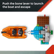 LEGO Jurassic World T. rex River Escape - Dinosaur Toy for Kids, Boys, and Girls, Ages 5-7 - Jurassic World Toy Boat and LEGO Minifigures - Creative Dinosaur Gift for Movie Fans - 76975 🍁 All In One Marketplace Canada