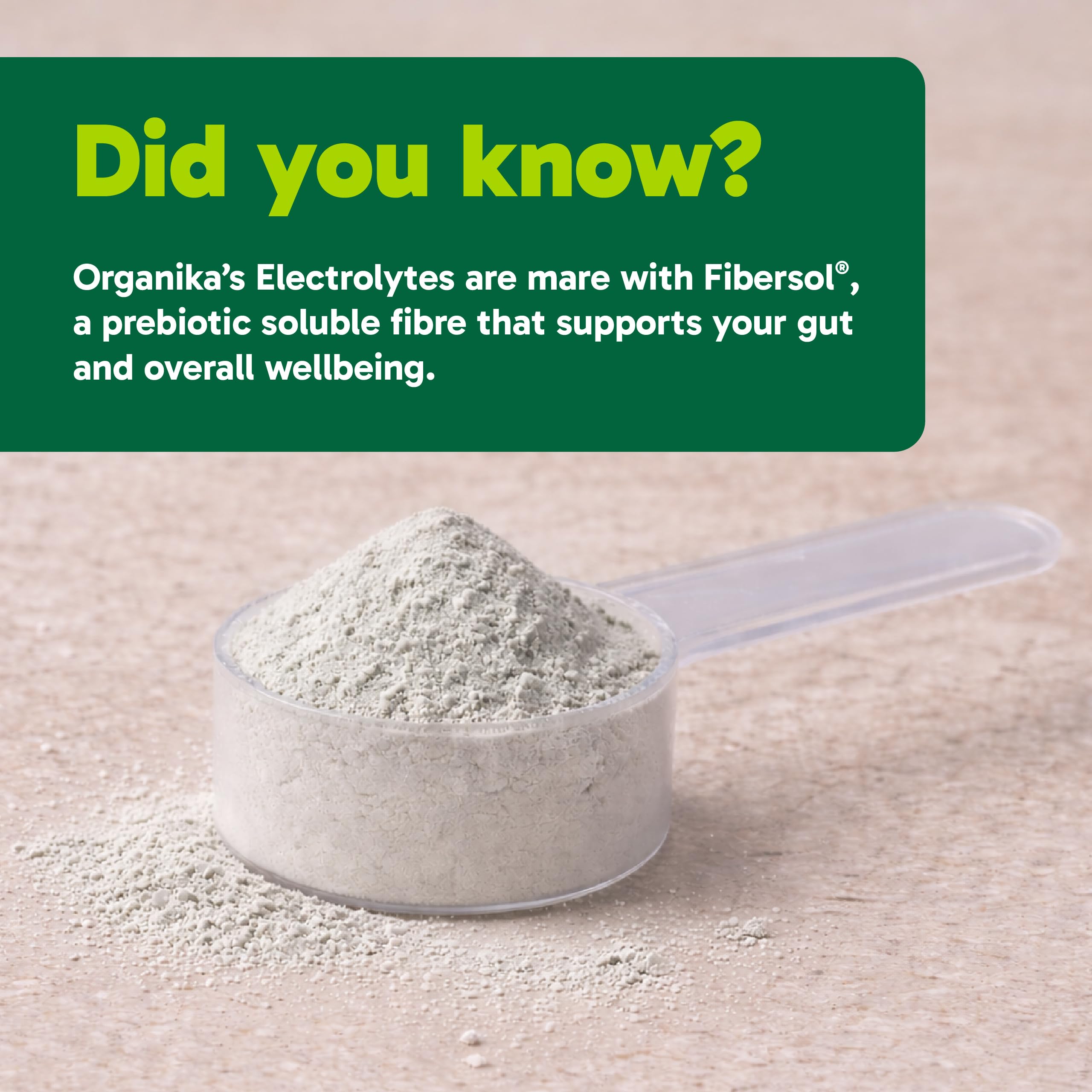 Organika Canadian-Made Electrolytes Powder with Vitamin C & Prebiotic Fibre - Sugar-Free Hydration Drink Mix - Lemon Iced Tea - 210 g - 60 servings 🍁 All In One Marketplace Canada