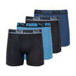 Puma Men's Standard 4 Pack Active Stretch Boxer Briefs, Blue Combo 🍁 All In One Marketplace Canada
