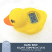 Dreambaby Duck Baby Bath Thermometer - Instant Read Digital Thermometer for Water and Room Temperature - Floating Baby Bath Toy - Newborn Must-Have 🍁 All In One Marketplace Canada
