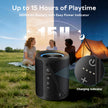 DUDGSIS Portable Bluetooth Speaker Wireless, IPX7 Waterproof Dustproof Mini Speakers, 20W Loud Bass Stereo, 15H Playtime, BT5.3 & TWS, RGB Light, for Outdoor/Shower/Home/Party, Stocking Stuffers 🍁 All In One Marketplace Canada