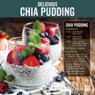 Viva Naturals Organic Chia Seeds, 2 lb – Plant-Based Omega-3s & 6s and Vegan Protein, Non-GMO, Black Chia Seeds Organic, Graine de Chia – Perfect for Smoothies, Salads, and Chia Seed Pudding 🍁 All In One Marketplace Canada