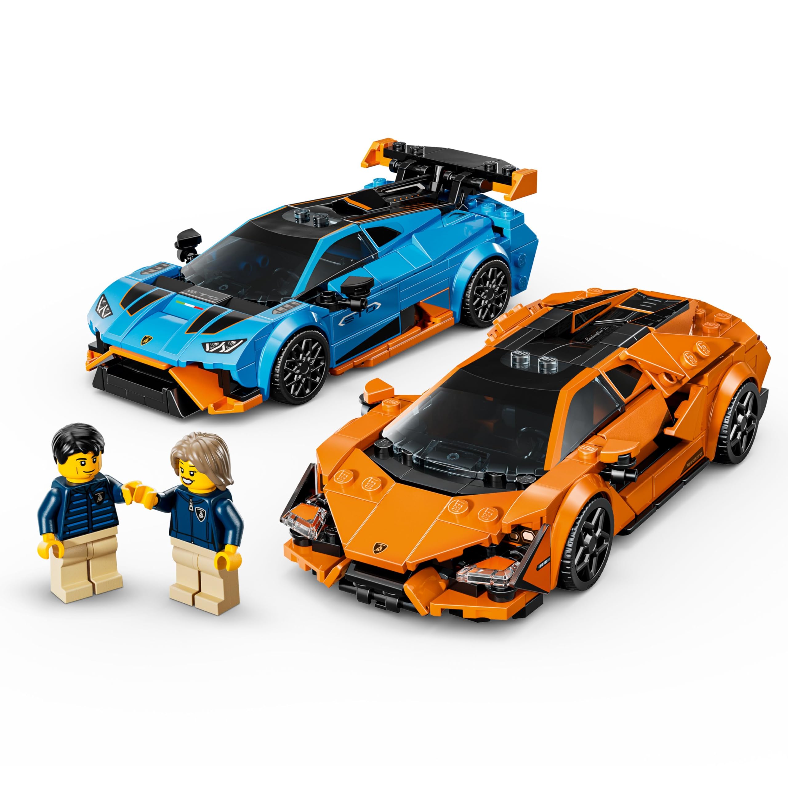 LEGO Speed Champions Lamborghini Revuelto & Huracán STO Car Toys - Building Toy for Pretend Play for Boys & Girls, Ages 10+ - Model Car Kit Display - Gift Idea for Kids - 77238 🍁 All In One Marketplace Canada