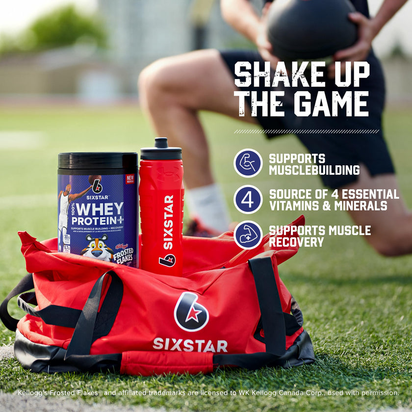 Six Star Whey Protein Powder Plus - Kellogg’s Frosted Flakes, 18 Servings 🍁 All In One Marketplace Canada