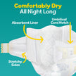 Pampers Swaddlers Diapers, Size 0 (up to 10 lbs), 84 Count, Absorbent, Keeps Baby Dry and Comfortable, Skin Safe Disposable Baby Diaper 🍁 All In One Marketplace Canada
