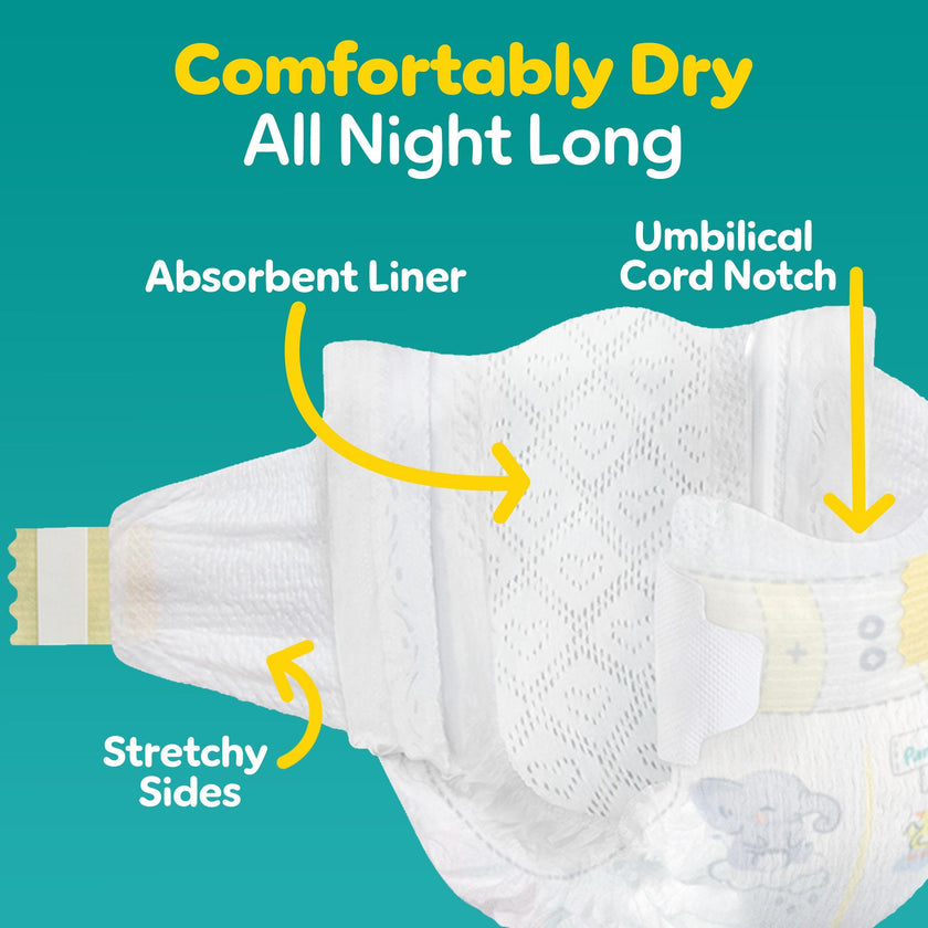 Pampers Swaddlers Diapers, Size 0 (up to 10 lbs), 84 Count, Absorbent, Keeps Baby Dry and Comfortable, Skin Safe Disposable Baby Diaper 🍁 All In One Marketplace Canada