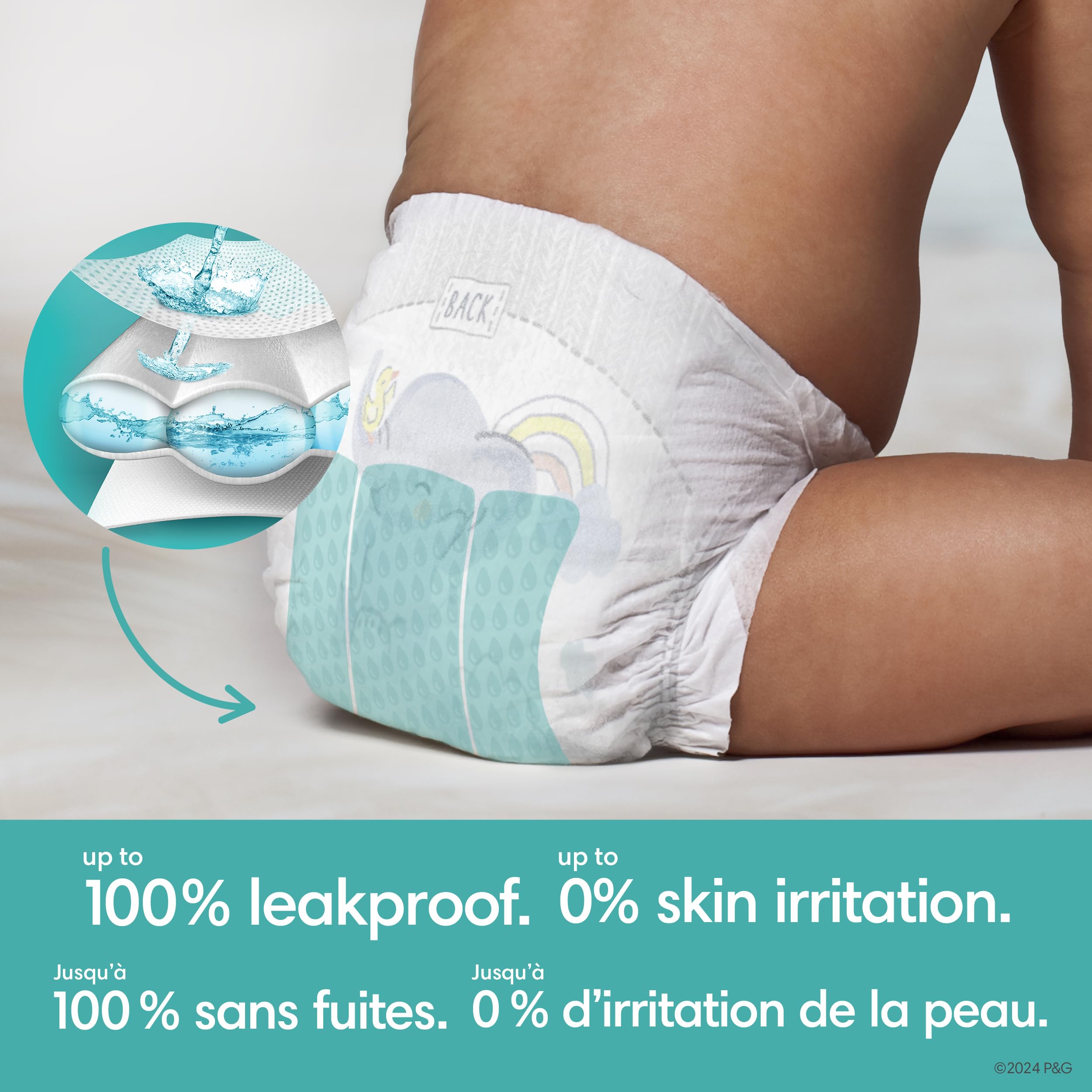 Pampers Swaddlers Diapers, Size 3, Absorbent, Keeps Baby Dry and Comfortable, Skin Safe Disposable Baby Diaper, 1 Pack (Count of 168) 🍁 All In One Marketplace Canada