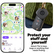 Life360 Tile - Bluetooth Tracker, Keys Finder and Item Locator for Keys, Bags and More. Phone Finder. Both iOS and Android Compatible. 1-Pack (Black) 🍁 All In One Marketplace Canada