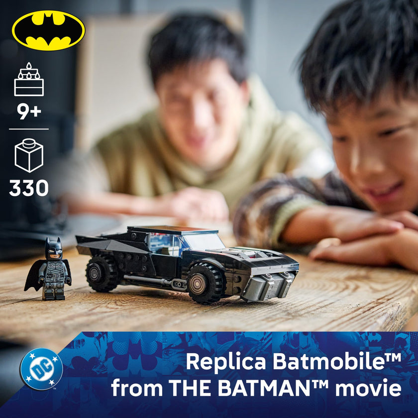 LEGO DC Batman: The Batman Batmobile Building Toy for Kids - Building Blocks with Minifigure & Golden Coin - Super Hero Room Decor for Boys & Girls, Ages 9+ - Gift Idea for Birthdays - 76332 🍁 All In One Marketplace Canada