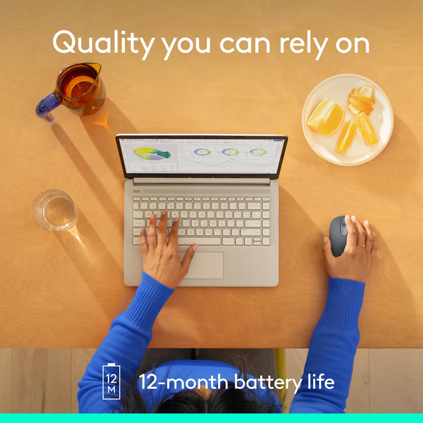 Logitech M196 Bluetooth Wireless Mouse, Compact and Portable Mouse for Laptops, Tablets and More, 12-Month Battery, Smooth Tracking, Compatible with PC and Mac, Windows and macOS - Graphite 🍁 All In One Marketplace Canada