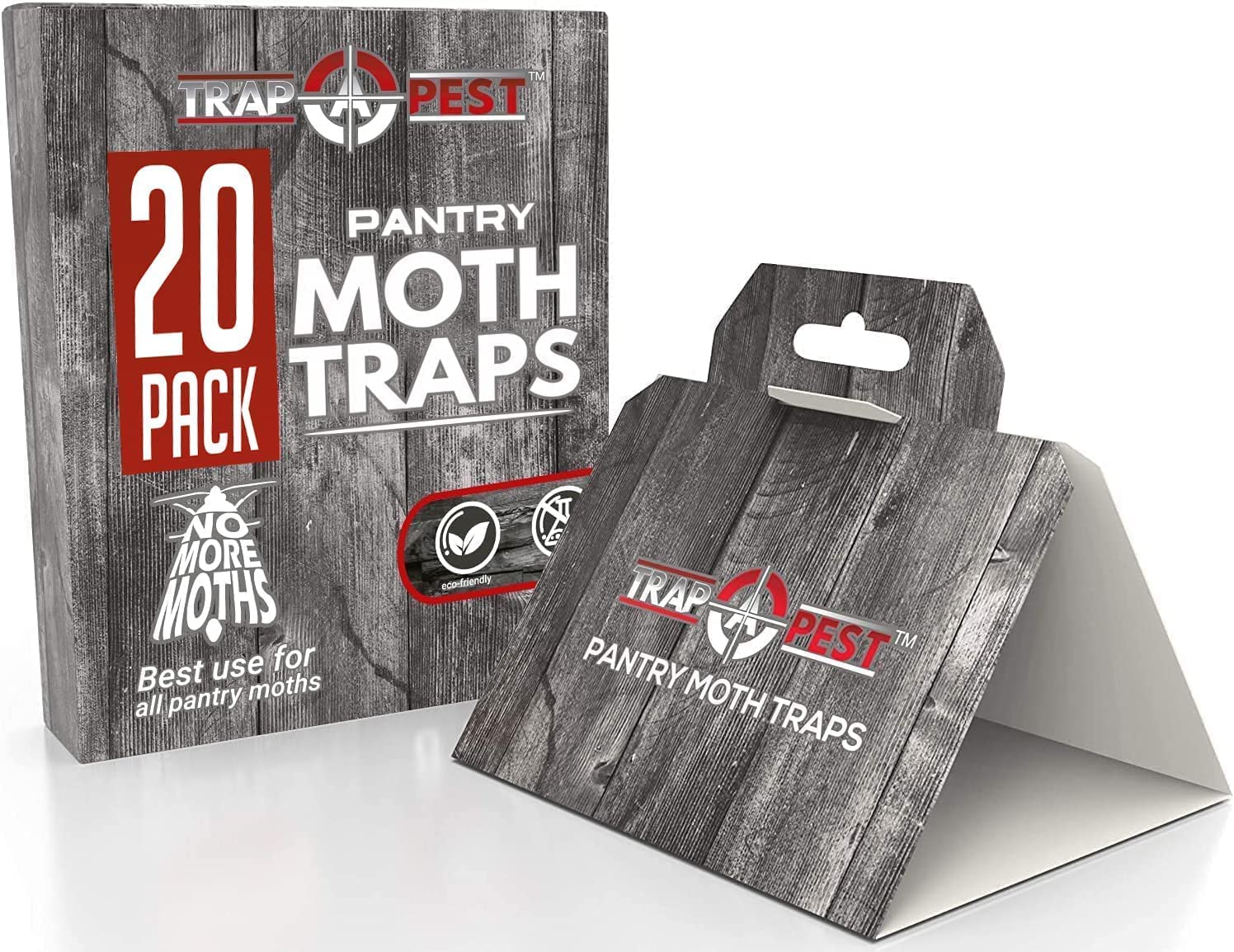 20 Pack Pantry Moth Traps - Safe and Effective for Food and Cupboard - Glue Traps with Pheromones for Pantry Moths - Trap a Pest 🍁 All In One Marketplace Canada