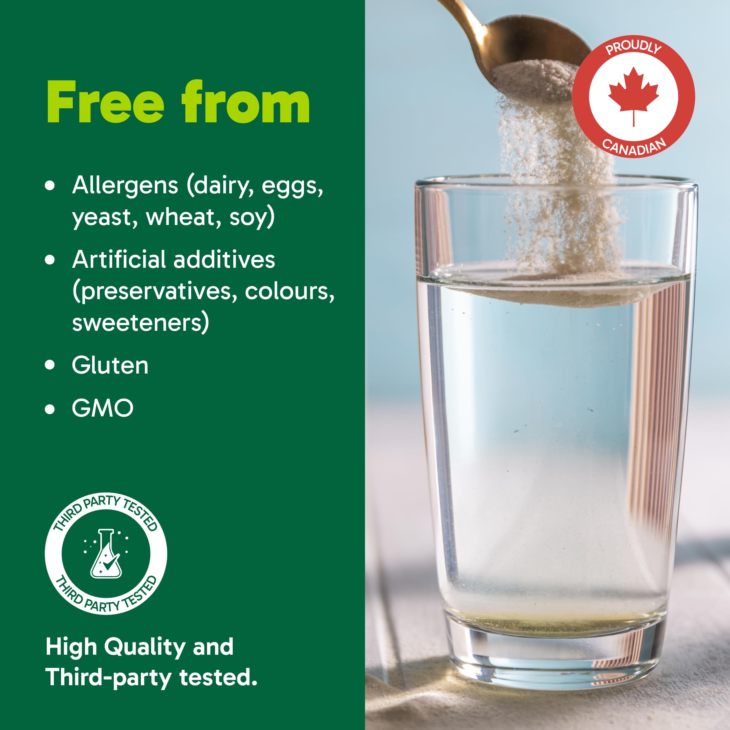 Organika Canadian-Made Belli Bliss Fibre | High Fibre Blend, 4 Diverse Sources of Fibre | Supports Digestive Health, Constipation Relief, Weight Control - Unflavoured, 10 x 14g sachets 🍁 All In One Marketplace Canada