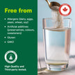 Organika Canadian-Made Belli Bliss Fibre | High Fibre Blend, 4 Diverse Sources of Fibre | Supports Digestive Health, Constipation Relief, Weight Control - Raspberry, 10 x 15g sachets 🍁 All In One Marketplace Canada