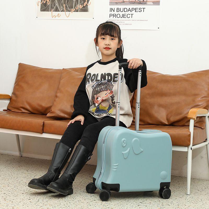 Kids Carry On Luggage Rolling Suitcase Lightweight Children Travel Trolley